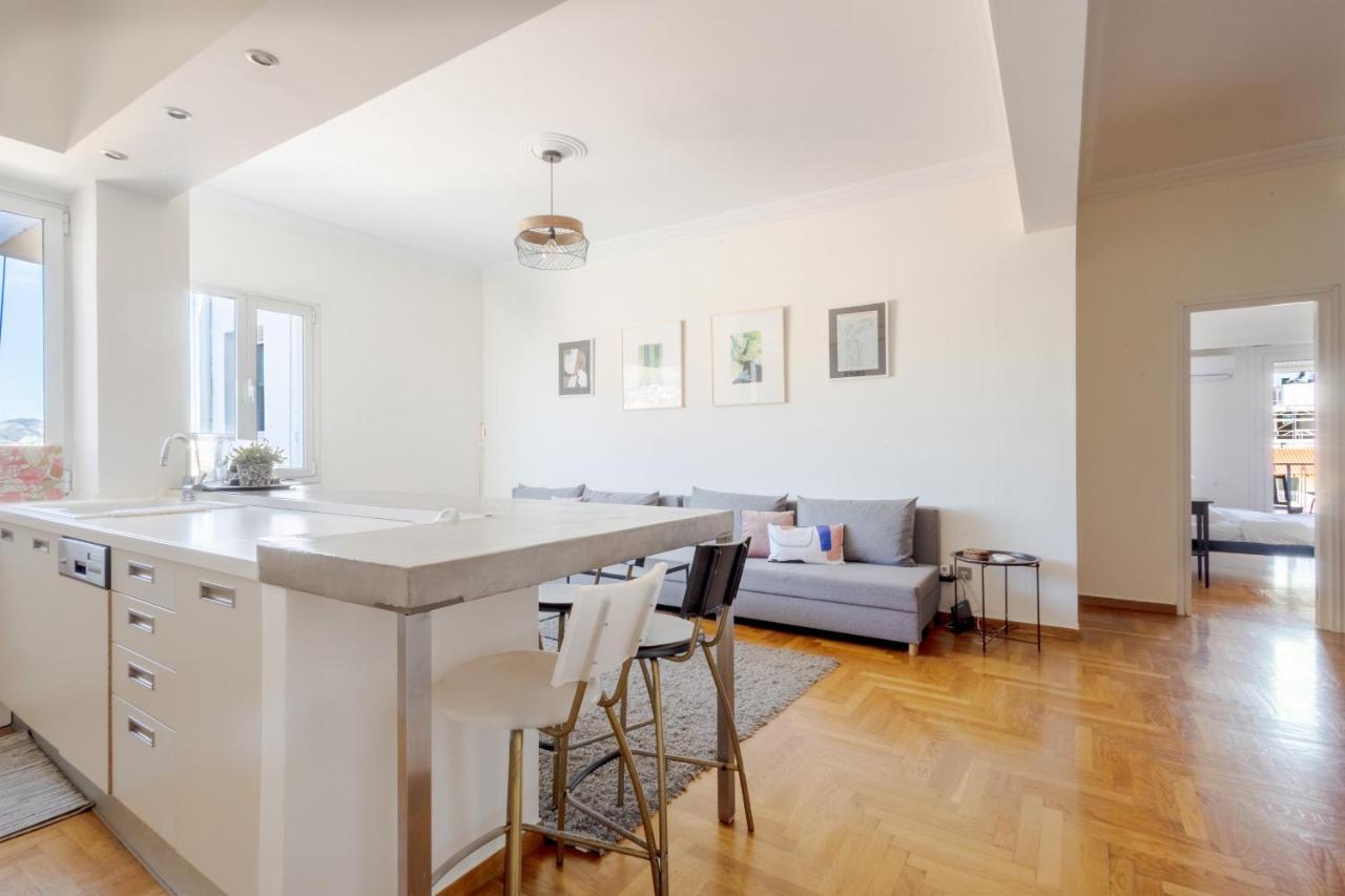 3 Bdr Apt Incredible Acropolis View Atenas Exterior foto